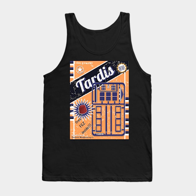 VINTAGE TARDIS TOY BOX KIT Tank Top by KARMADESIGNER T-SHIRT SHOP